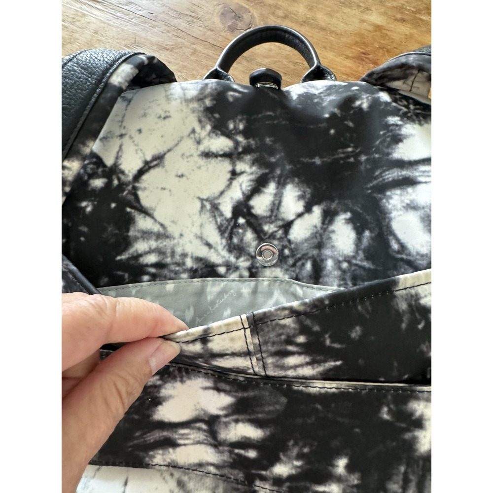 Aimee Kestenberg Vanilla & Black Tie Dye Tamitha Backpack - Picture 13 of 14